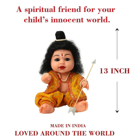 Buy Handcrafted Baby Ram Doll Online | Kanha Kothi