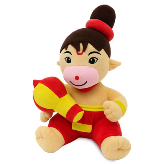 Kanha kothi Baby Hanuman (23 CM) | Soft Plush Toy | Best Gift for Infants, Toddlers & Babies