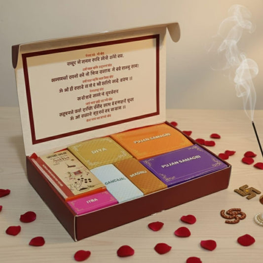Buy Pooja Kit Online India – Premium Pooja Samagri Box with All Essentials for Daily & Festive Pooja | Kanha Kothi