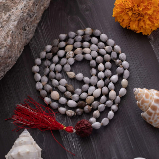 Baijanti Mala with Rudraksha – Japa Mala