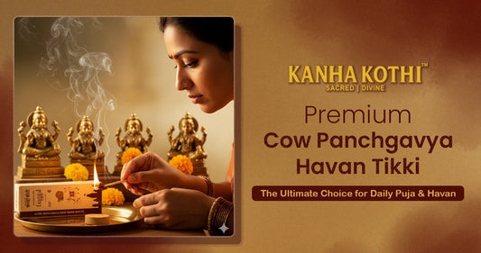 Premium Cow Panchgavya Havan Tikki: The Ultimate Choice for Daily Puja & Havan