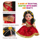 Kanha kothi Handmade Radha ji Doll