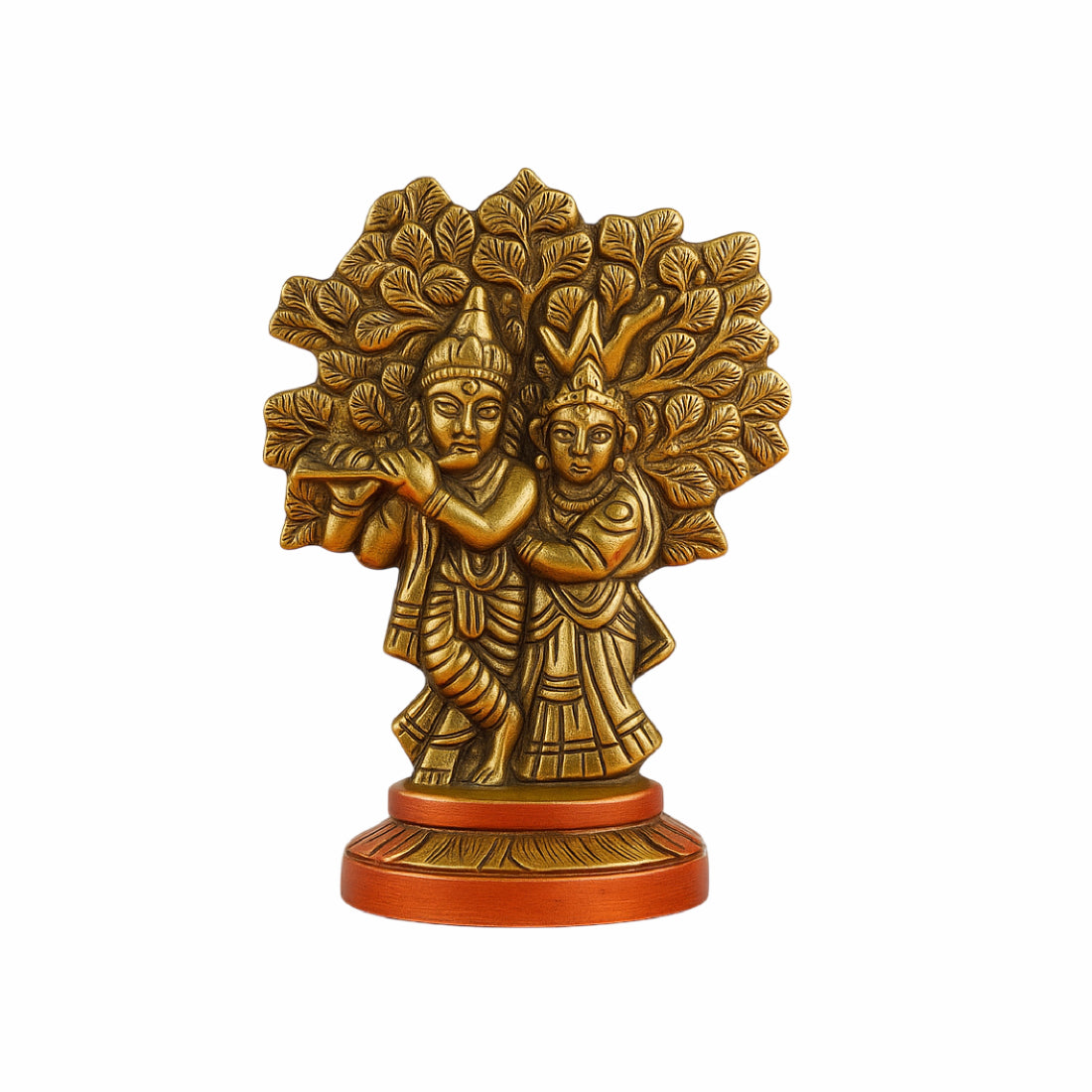 Radha Krishna Idol Under Tree – Eternal Love Showpiece