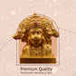 Kanha kothi Panchmukhi Hanuman Idol (Five Faced) | Golden Finish Resin/Polyresin Murti for Home Temple & Office