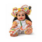 Kanha kothi Laddu Gopal Krishna Ji Soft Doll | Designer Dress with Mukut | Home Mandir / Gift Item