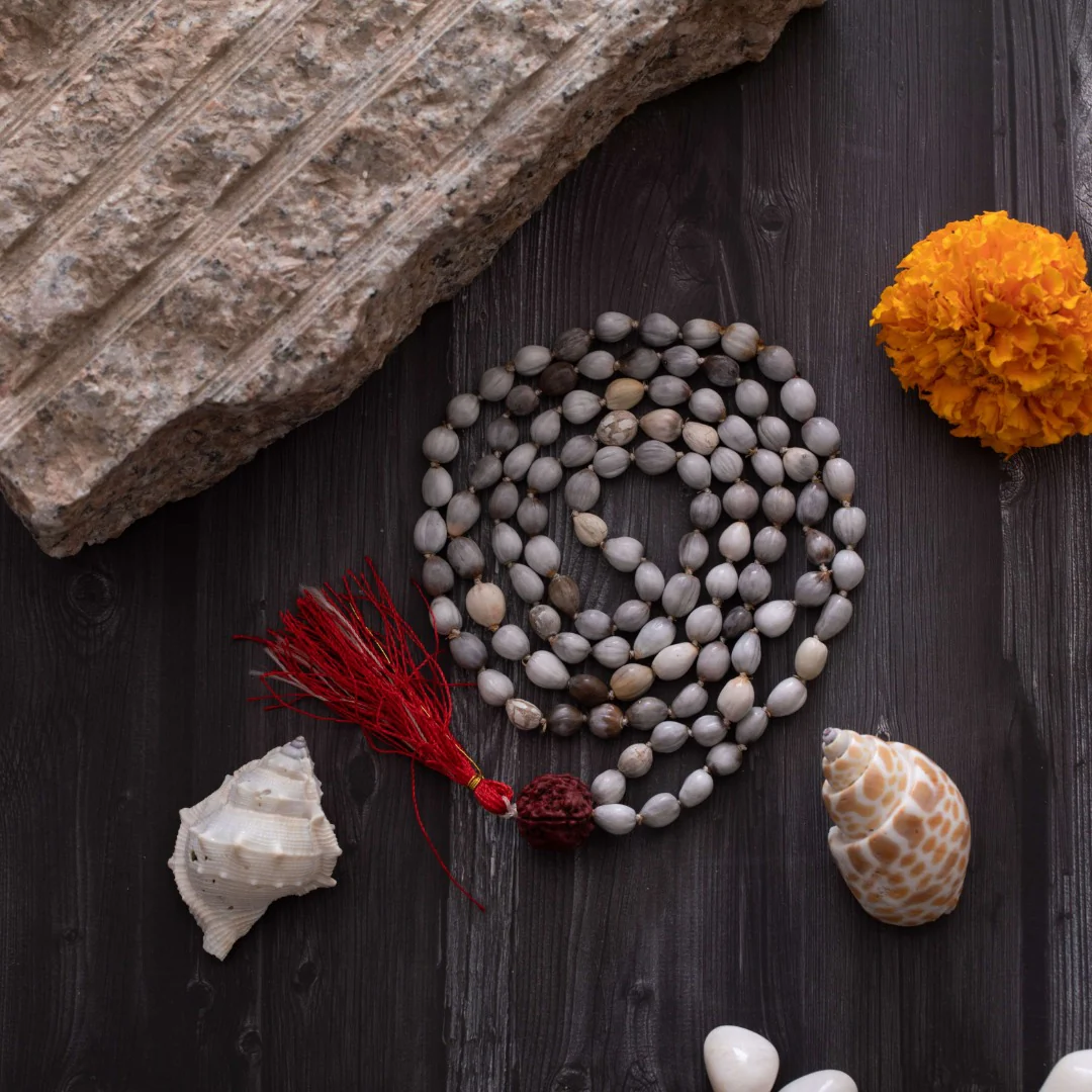 Baijanti Mala with Rudraksha – Japa Mala