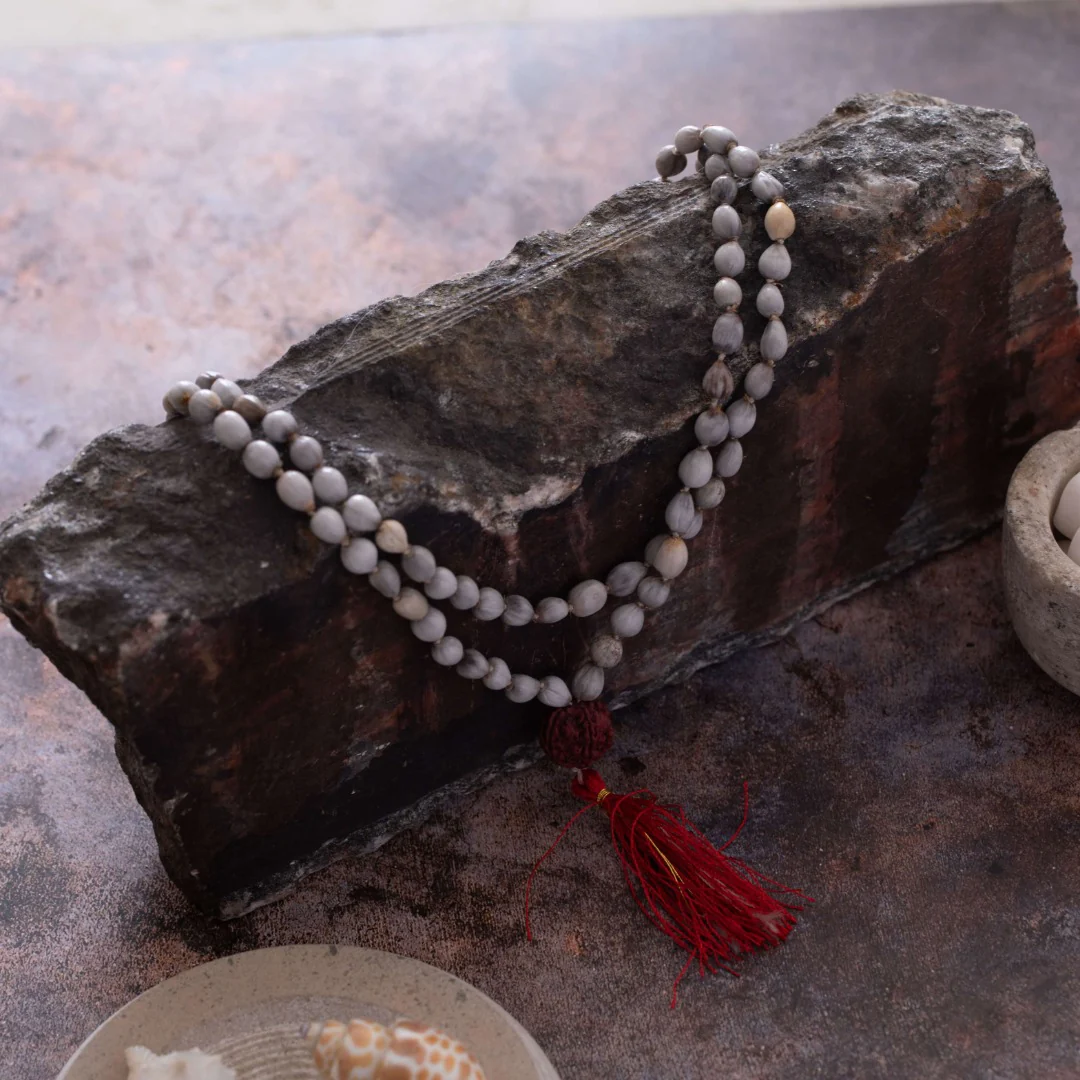 Baijanti Mala with Rudraksha – Japa Mala