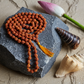 108 Beads Natural Rudraksha Mala for Japa & Meditation