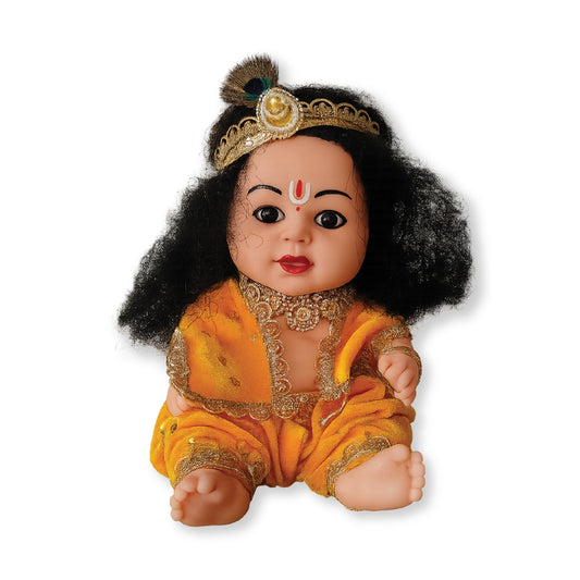 Kanha kothi Handmade Baby Krishna Doll