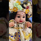 Kanha Kothi Laddu Gopal Krishna Ji | Silicone Look | Designer Dress with Mukut | Home Mandir / Gift Item